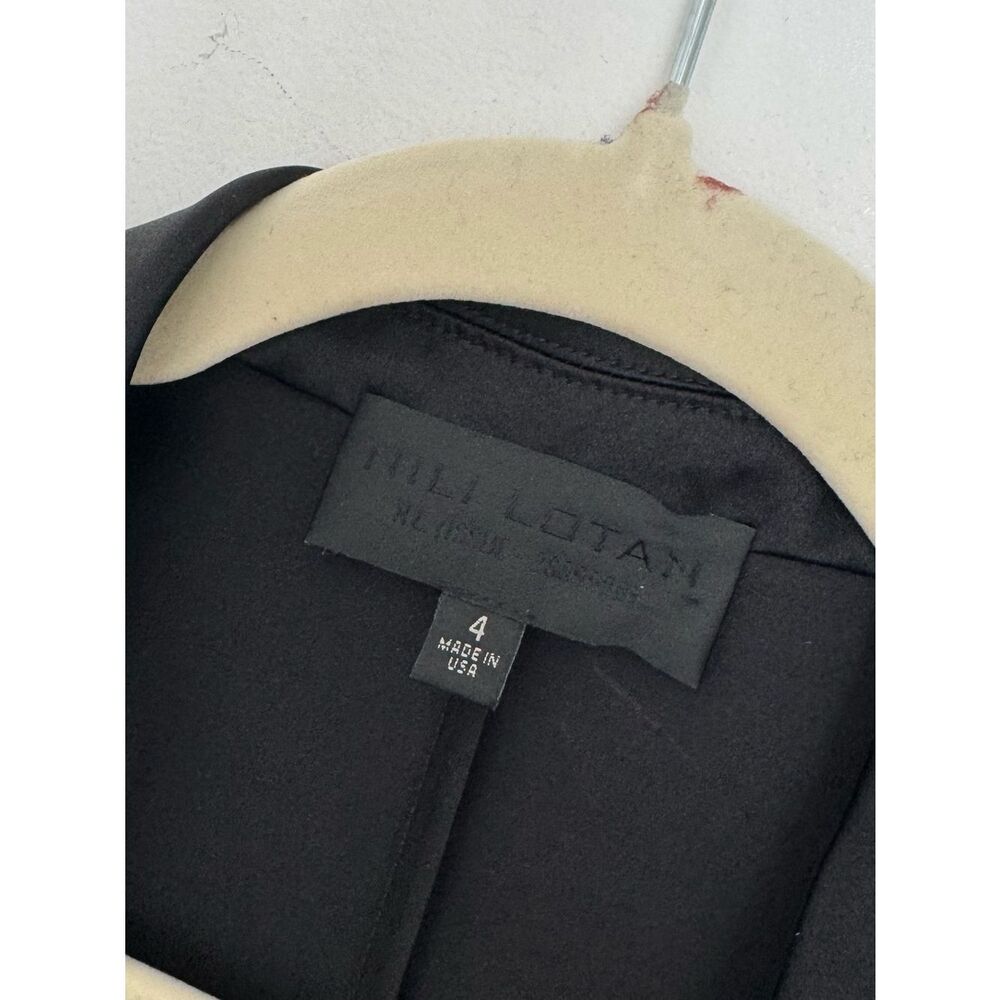 Nili Lotan Eveline Silk-satin blazer - Picture 12 of 13